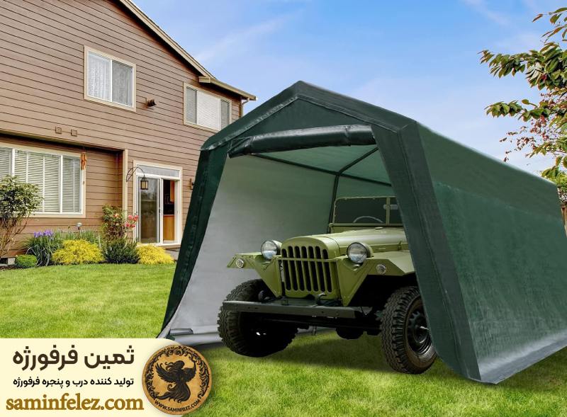 فرآیند نصب و نگهداری سایبان خودرو 